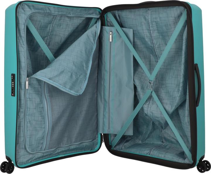 Produktbild American Tourister Reisekoffer Aerostep 101.5 L, Turquoise Tonic (101.50 l)