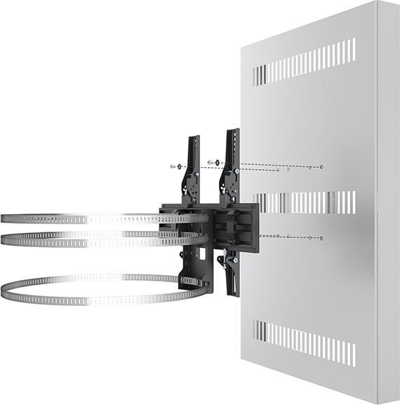 Produktbild Multibrackets Monitor Rahmen, für Säulenmontage, 50"/2766