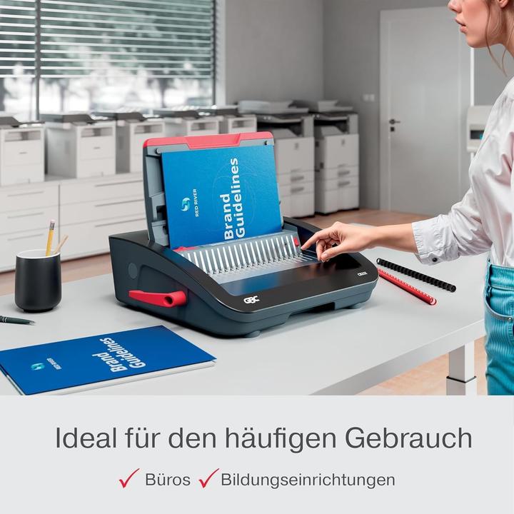 Produktbild GBC Spiralbindegerät CombBind CB25E (Plastikbindung)