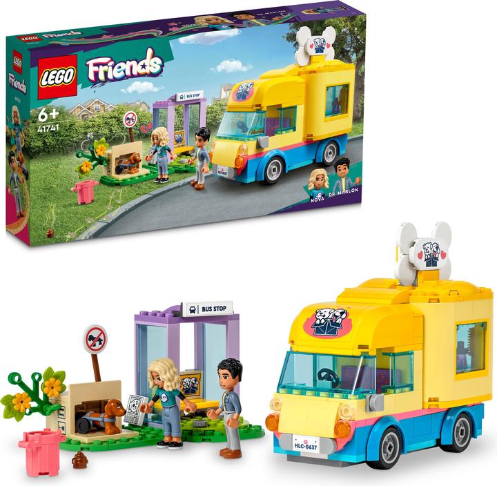 Actual product image LEGO Dog rescue van (41741, LEGO Friends)