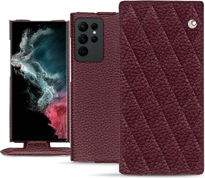 Actual product image Noreve Leather Cover (Samsung Galaxy S22 Ultra)