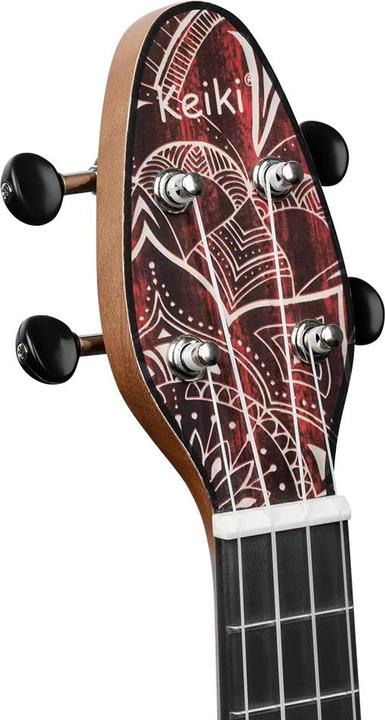 Immagine prodotto Keiki Pacchetto Ukulele - Soprano - Caleidoscopio rosso (Soprano, Soprano)