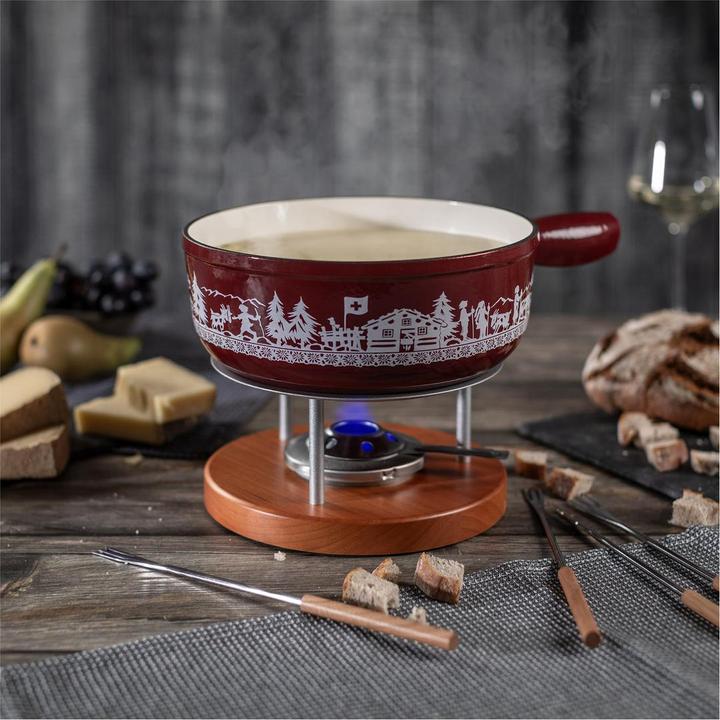 Image du produit Kuhn Rikon Set à fondue au fromage Alpweide (Fondue au fromage)