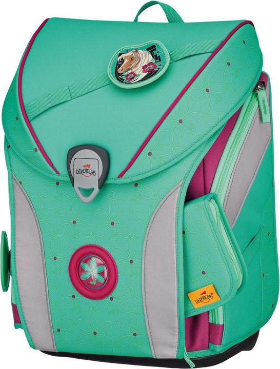 Immagine prodotto Derdiedas Set di zaini scolastici ErgoFlex Max Peppermint Pony (22 l)