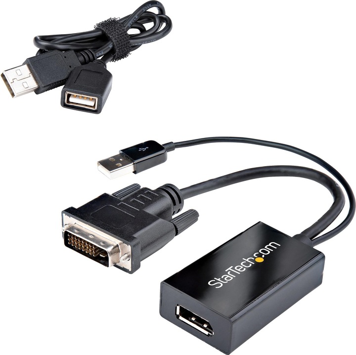 Produktbild StarTech Dvi To Displayport Adapter (DVI, 5.80 cm)