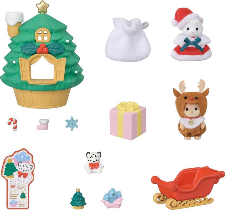Immagine prodotto Sylvanian Families La casa sull'albero di Natale di Babbo Natale