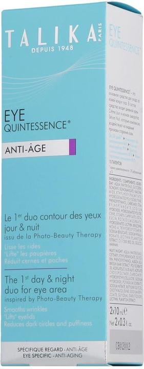 Produktbild Talika Eye Quintessence - Anti-aging-Augenpflege Tag & Nacht (Augenpflege Gel, 10 ml, Tag + Nacht)