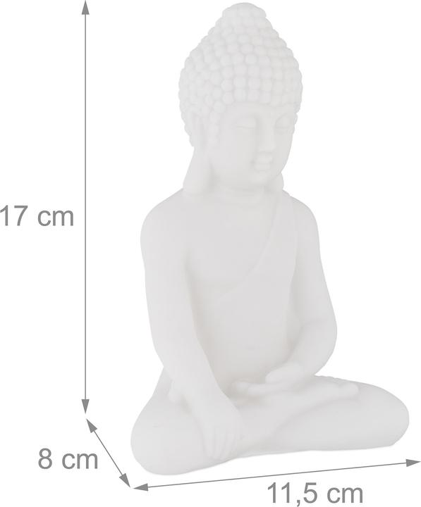 Actual product image Relaxdays Buddha-Figur