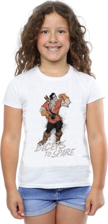 Produktbild Disney Beauty And The Beast Gaston Biceps To Spare TShirt Mädchen (152, 158)