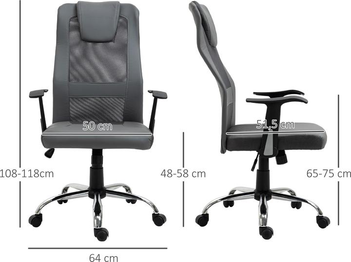 Immagine prodotto Vinsetto Sedia da ufficio