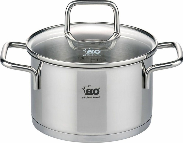 Immagine prodotto ELO Stahlwaren Pentole da cucina (14 cm, Pentola, Acciaio inossidabile)