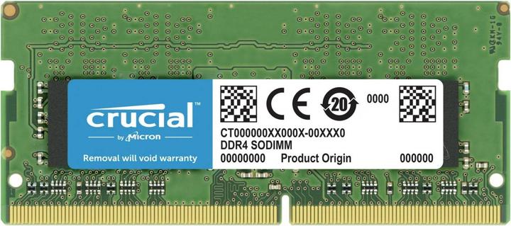 Produktbild Crucial Laptop Memory (1 x 16GB, 3200 MHz, DDR4-RAM, SO-DIMM)