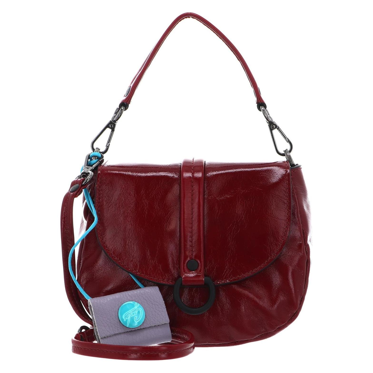 Gabs, Damen, Handtasche, Bea Glass Tube Black Crossbody Bag, Rot