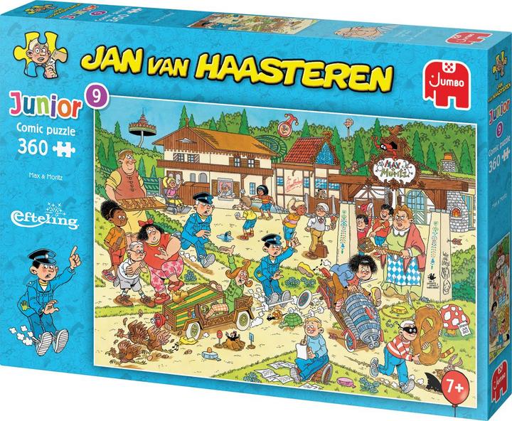 Actual product image Jan van Haasteren Junior 9 Puzzle - Efteling, 360 pieces (360 pieces)