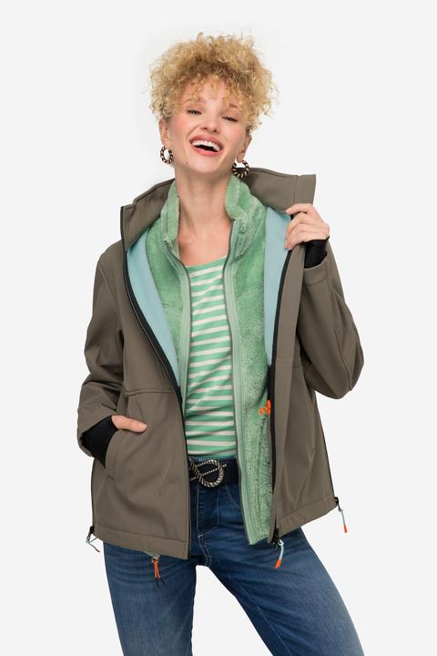 Produktbild Laurasøn Softshell-Jacke, Fleece-Innenseite, Stehkragen, Zipper (M)