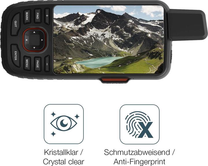 Actual product image Dipos Screen Protector Crystalclear for Garmin GPSMAP 67 67i