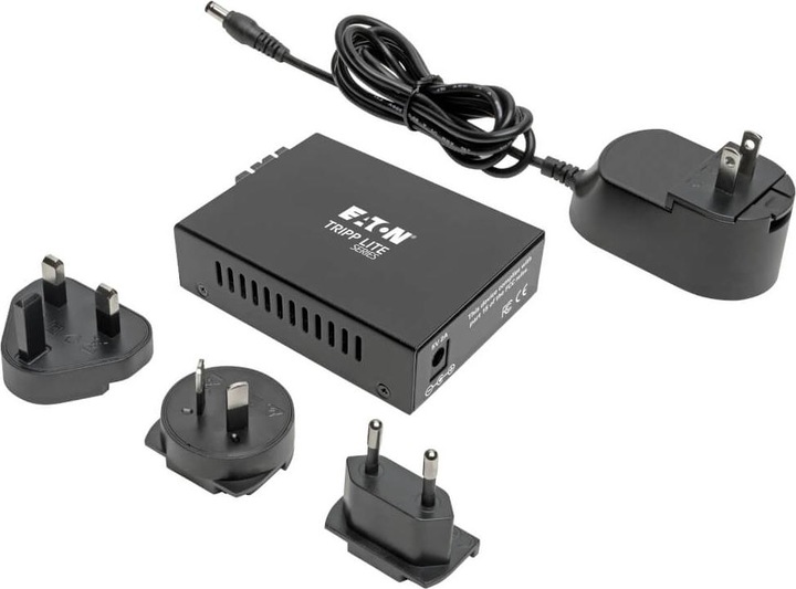 Produktbild Eaton Gigabit Singlemode Fiber to Ethernet Media Converter 10/100/1000 SC 1310nm 20km 12.4