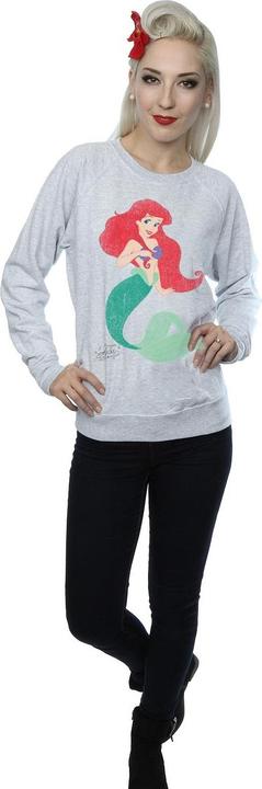 Actual product image Disney Princess Womens/Ladies Classic Ariel Sweatshirt (S)