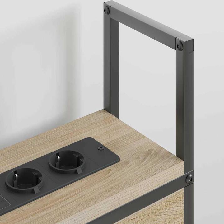 Actual product image vidaXL Storage space headboard (15 x 15 x 98 cm)