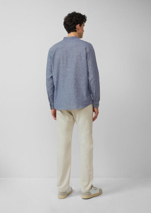 Produktbild S.Oliver Hemd Regular Fit: Hemd aus Leinenmix mit Stehkragen (XL)
