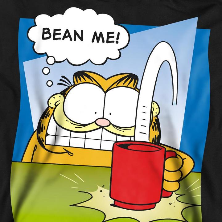 Actual product image Garfield Unisex Adult Bean Me Sweatshirt (S)