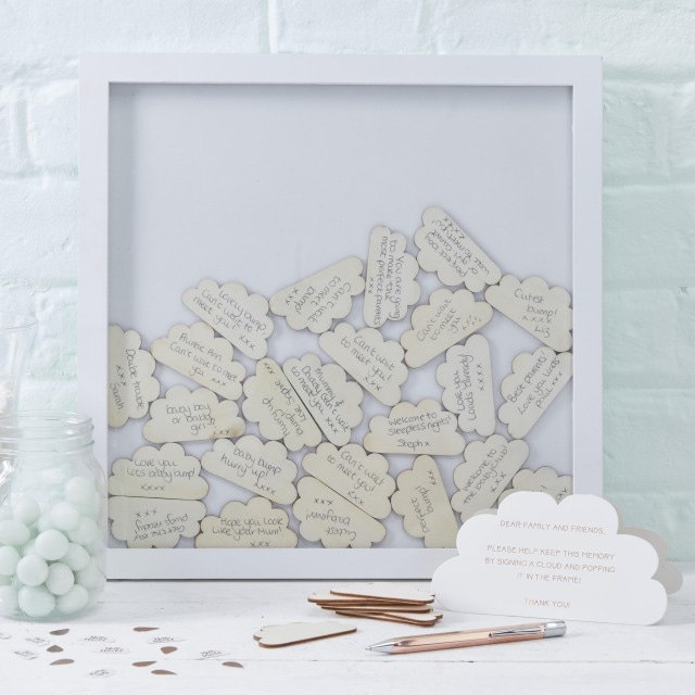 Immagine prodotto Ginger Ray Libro degli ospiti per baby shower in legno