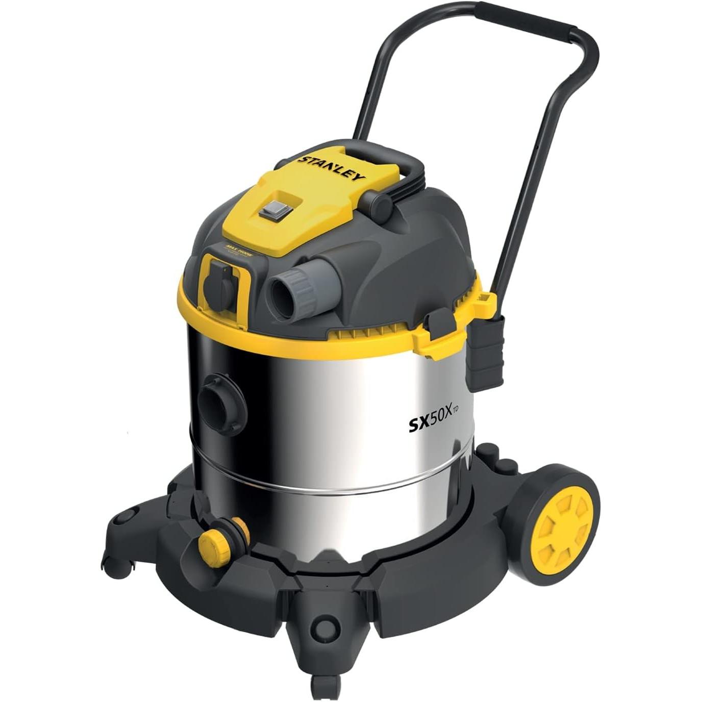 No Name, Aspiratore industriale, STANLEY-ODKURZACZ 1600W 50L (Aspirapolvere a umido e a secco)