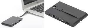 Actual product image Digitus Universal Travel DA-70865 (USB-C, 2 Ports)