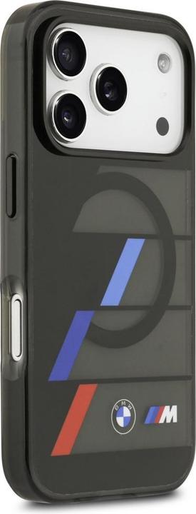 Produktbild BMW M IML Metal Buttons Tricolor Lines MagSafe Case for iPhone 17 Pro Black