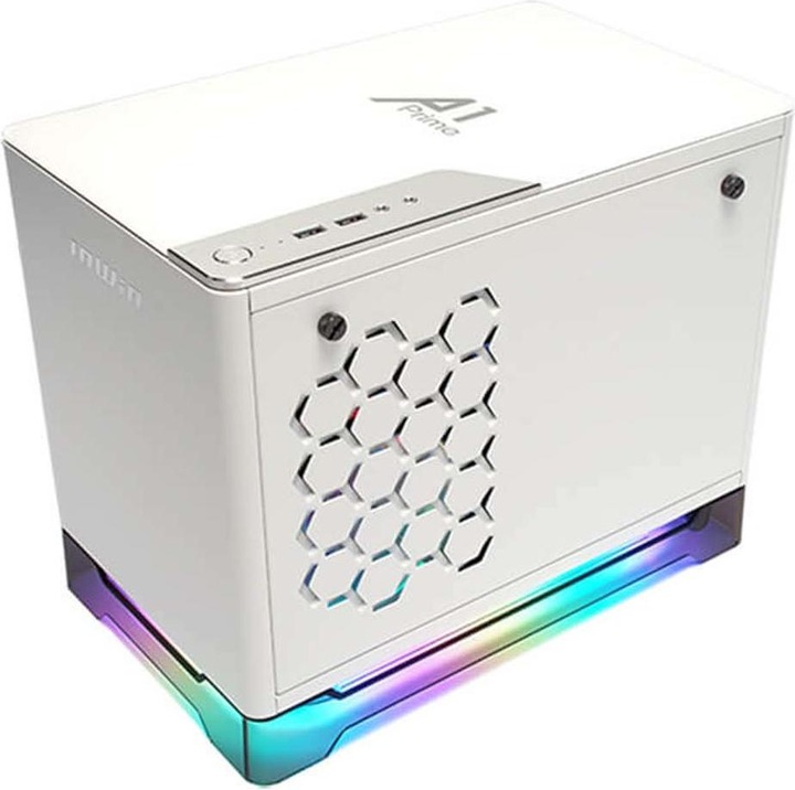 Actual product image In Win A1 Prime White (Mini-ITX)