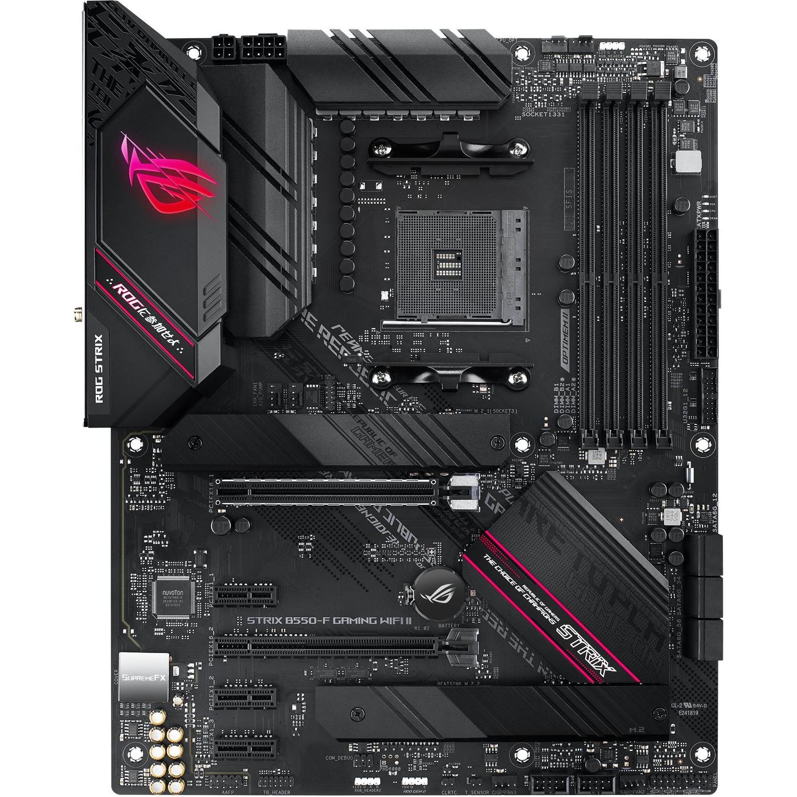 ASUS ROG Strix B550-F Gaming Wifi II (AM4, AMD B550, ATX), Mainboard