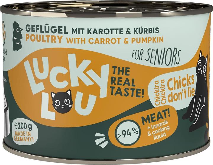 Produktbild Lucky Lou Katzen-Nassfutter (Senior, 1 Stk., 200 g)
