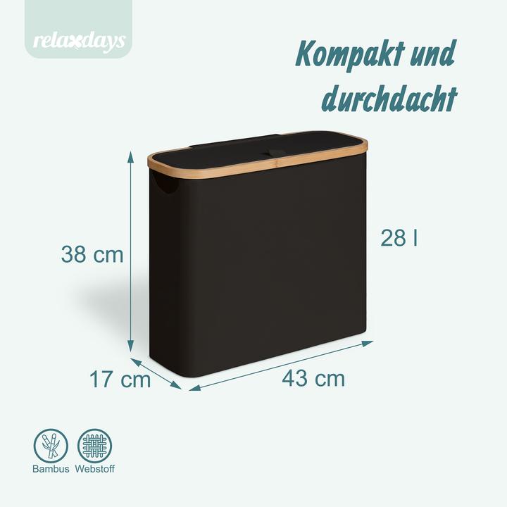 Actual product image Relaxdays Toilet roll storage