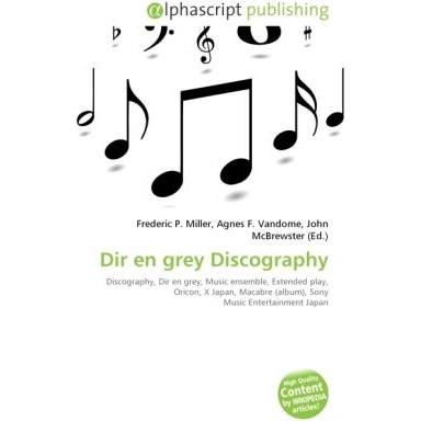 Thumbnail - Dir en grey Discography, Fachbücher