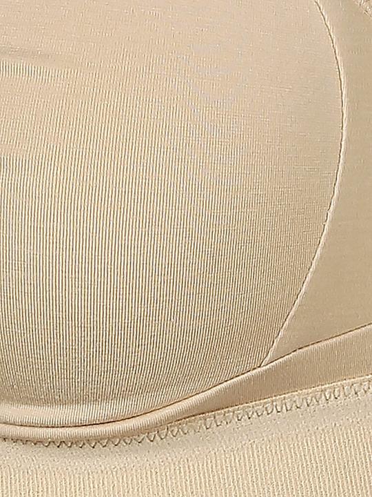 Actual product image Nina von C. Wellness without underwire Cotton Shape Caramel (Single pack, 85 E)