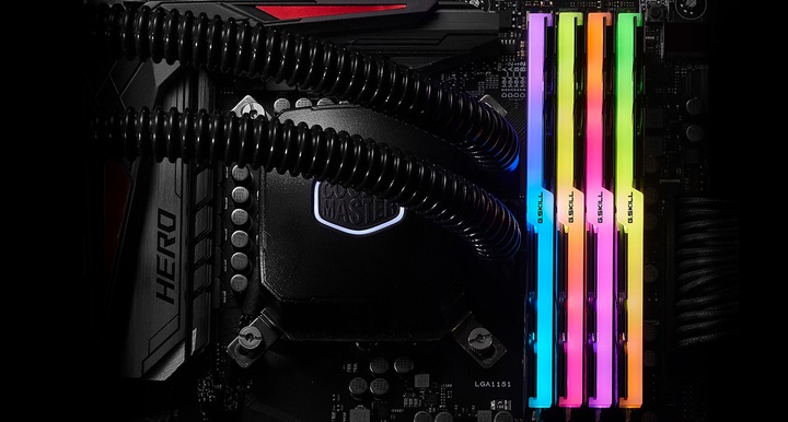 Produktbild G.Skill Trident Z RGB (4 x 16GB, 3600 MHz, DDR4-RAM, DIMM)
