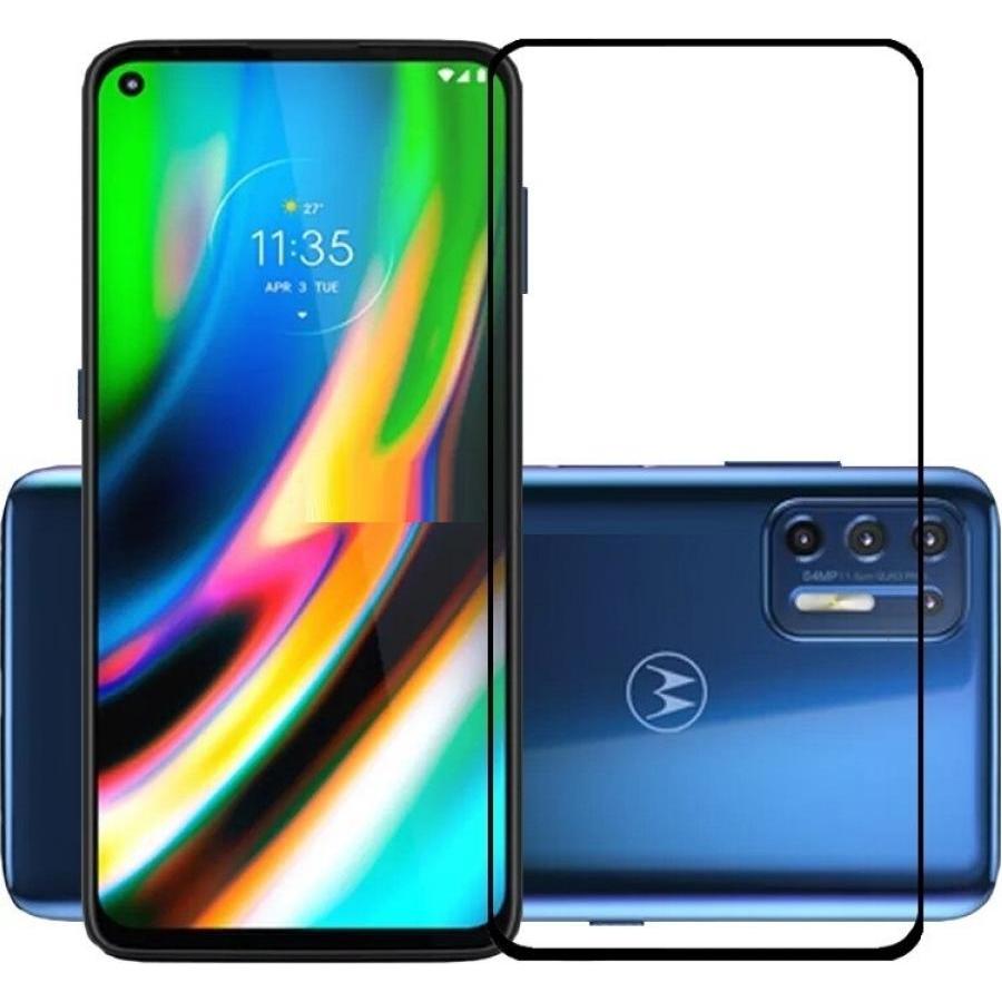 Thumbnail - Screenguard Motorola Moto G9 Plus Full Screen Panzerglas Schutzfolie 2.5D 9H (1 Stück, Motorola Moto G9 Plus), Smartphon...