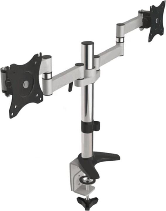 Immagine prodotto Maclean MC-714 - Supporto VESA per monitor/TV, 13-27", argento, 2x 8 kg (Tavolo, 27.01", 8 kg)