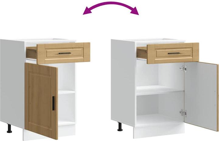 Produktbild vidaXL Küchenunterschrank (50 x 46 x 81.50 cm)
