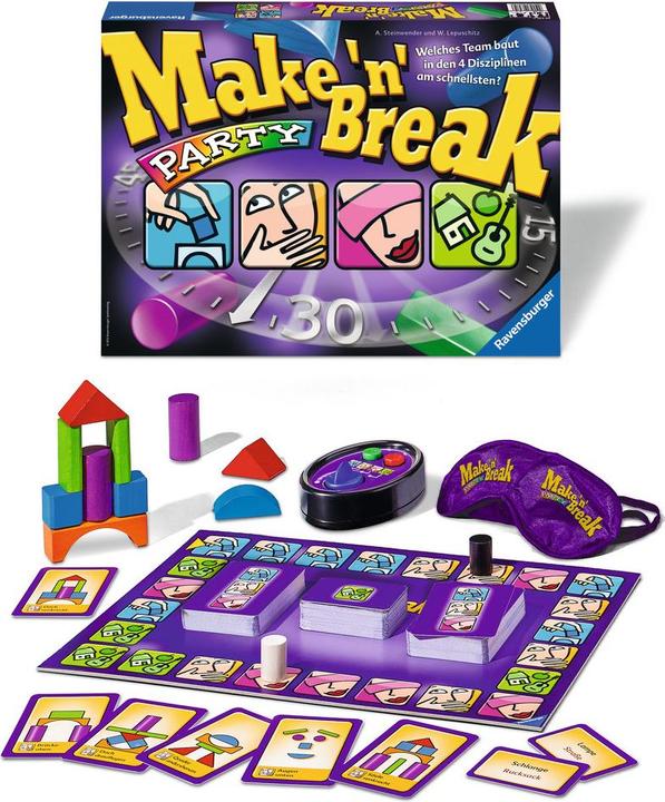 Produktbild Ravensburger Make 'N' Break Party (3 - 9 Spieler)