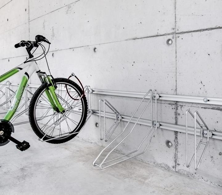 Actual product image Moravia Bike rack 1213 for 7 bikes Width: 2800 mm