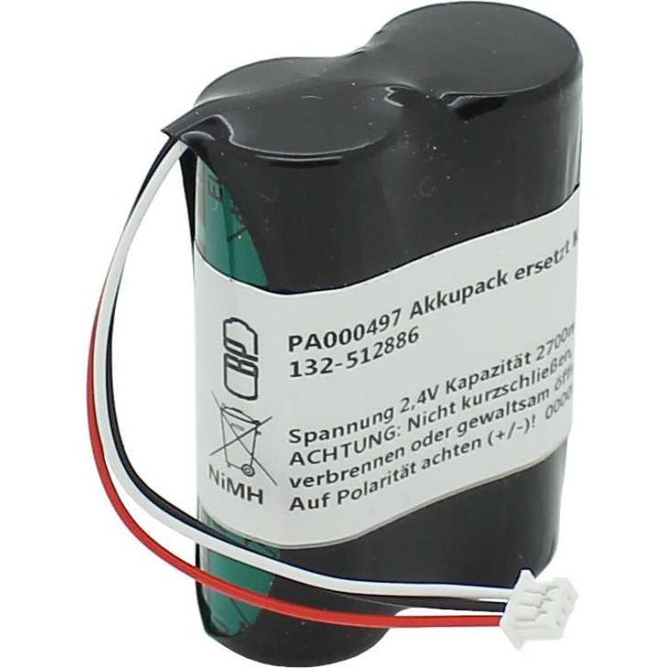 AccuCell Akku Kaba 132-512886 (Gerätespezifisch, 2700 mAh), Batterien + Akkus