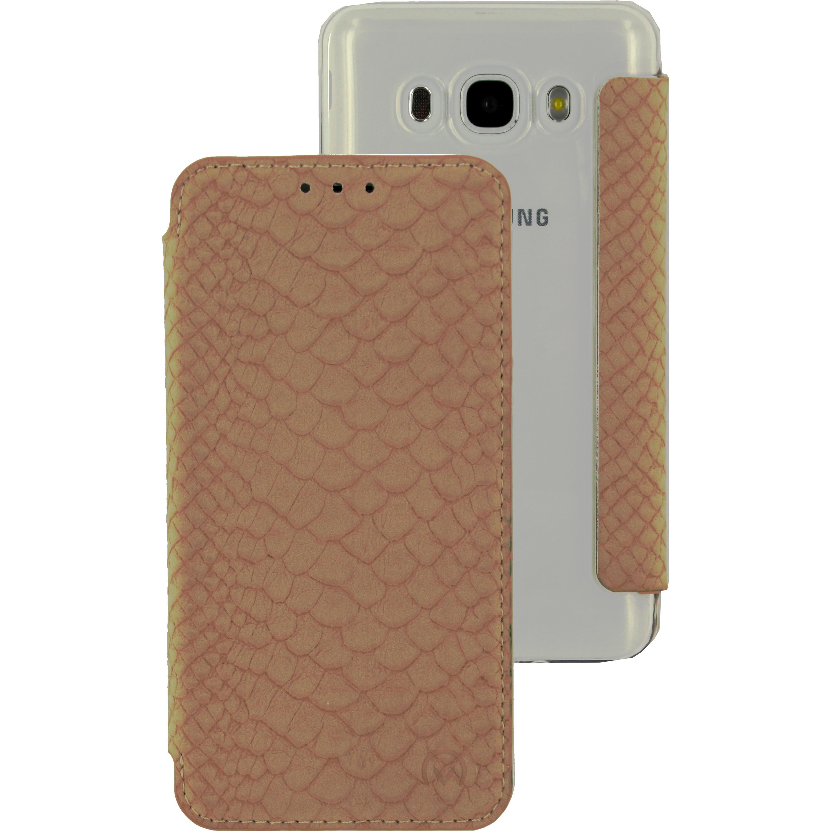 Mobilize Slim Gelly-Büchlein (Samsung Galaxy J5 (2016)), Smartphone Hülle, Pink