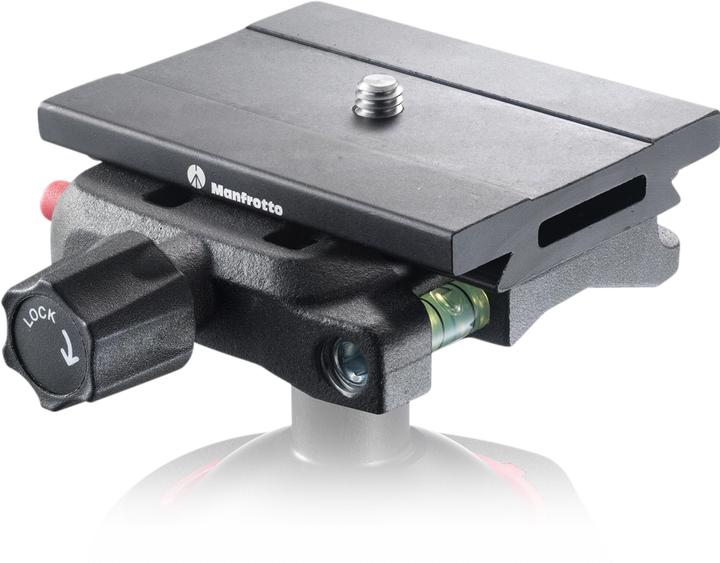 Produktbild Manfrotto Schnellspannvorrichtung mit Q6 Platte (Stativ Schnellwechselplatte)