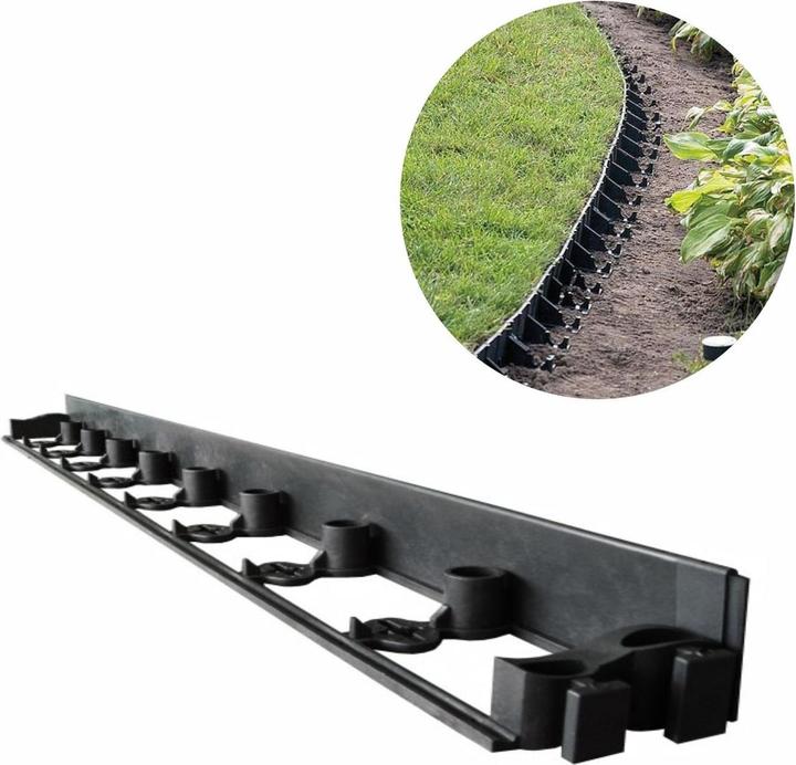 Produktbild Green Split Palisaden Kunststoff 6cm x 1m (100 cm)