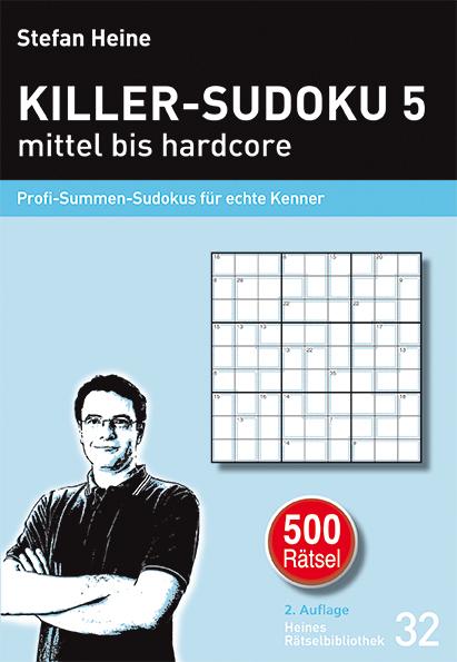 Produktbild Killer-Sudoku 5 - mittel bis hardcore (Deutsch, Stefan Heine, 2012)
