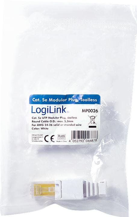 Actual product image LogiLink MP0026 (Network cable plug)