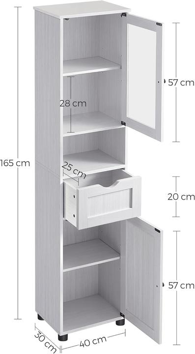 Productafbeelding Songmics Mira (40 x 30 x 165 cm)