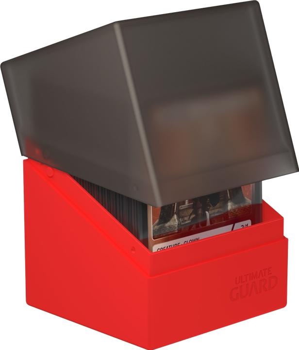 Produktbild Ultimate Guard Boulder Deck Case 100+ SYNERGY Schwarz/Rot