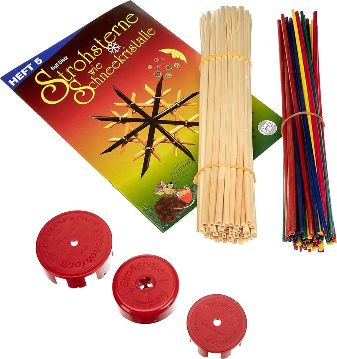 Actual product image Glorex Straw complete set with booklet 5